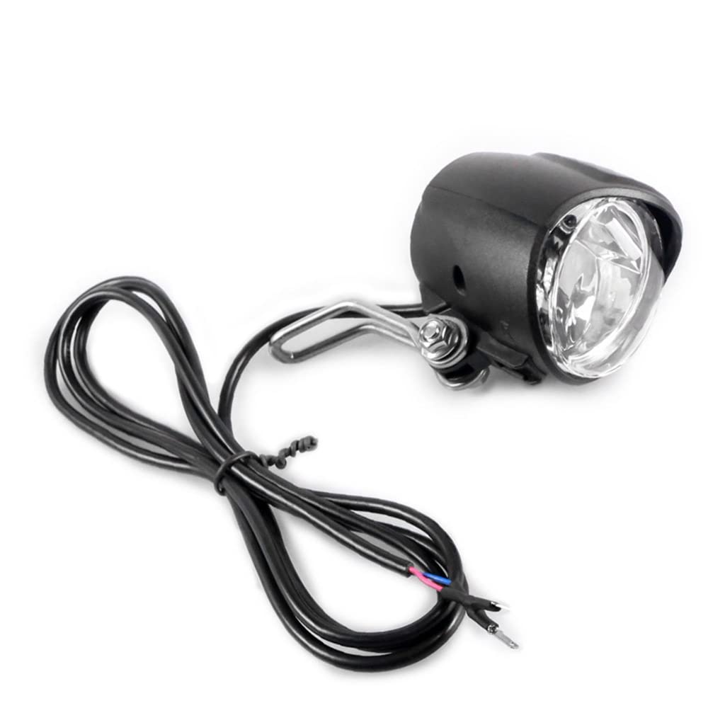 Bike Light Bicicletta Elettrica 6V Anteriore LED Faro E-Bike Light Bicicletta Lampada di Sicurezza Accessori Ricaricabili per Bici