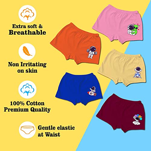Image of Underwear for Kids Inner Wear Girl Boys Panties Bloomers Innerwear Girls Baby Unisex - Theme Combo Pack