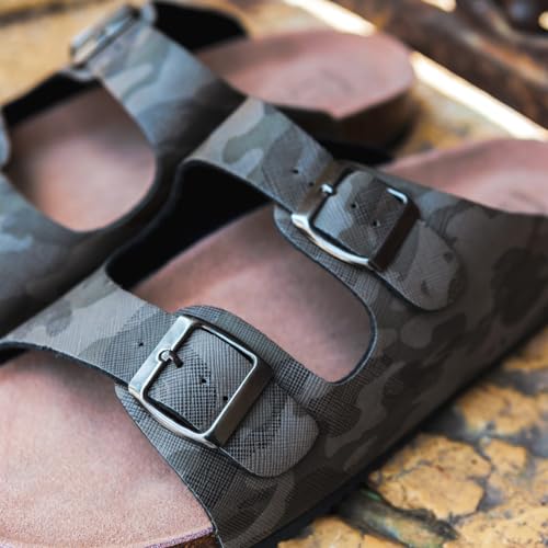 Chaussons homme semelle cuir véritable Perletti de qualité supérieure