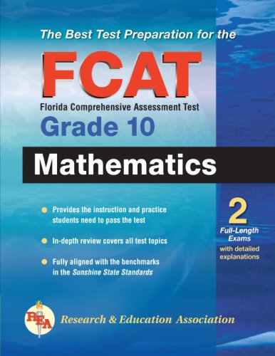 Amazon.com: The Best Test FCAT Mathematics, Grade 10 (Florida FCAT ...