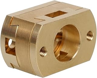 APAAZO Coupling 18mm Coupler Compatible With Creality 3D Printers CR10 S4 S5 CR10S PRO Ender3 Pro V2 3S Z-axis 16mm Coupling Compatible With T8 Screw (Color : For Creality)