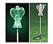 Trenton Gifts Solar LED Color-Changing Angel Light on a Lawn Stake, Outdoor Yard Decoration