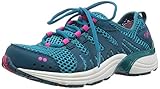 RYKA Women's Hydro Sport 2 Cross-Training Water Shoe, Enamel Blue/Blue Coral/Ryka Pink, 9.5 M US