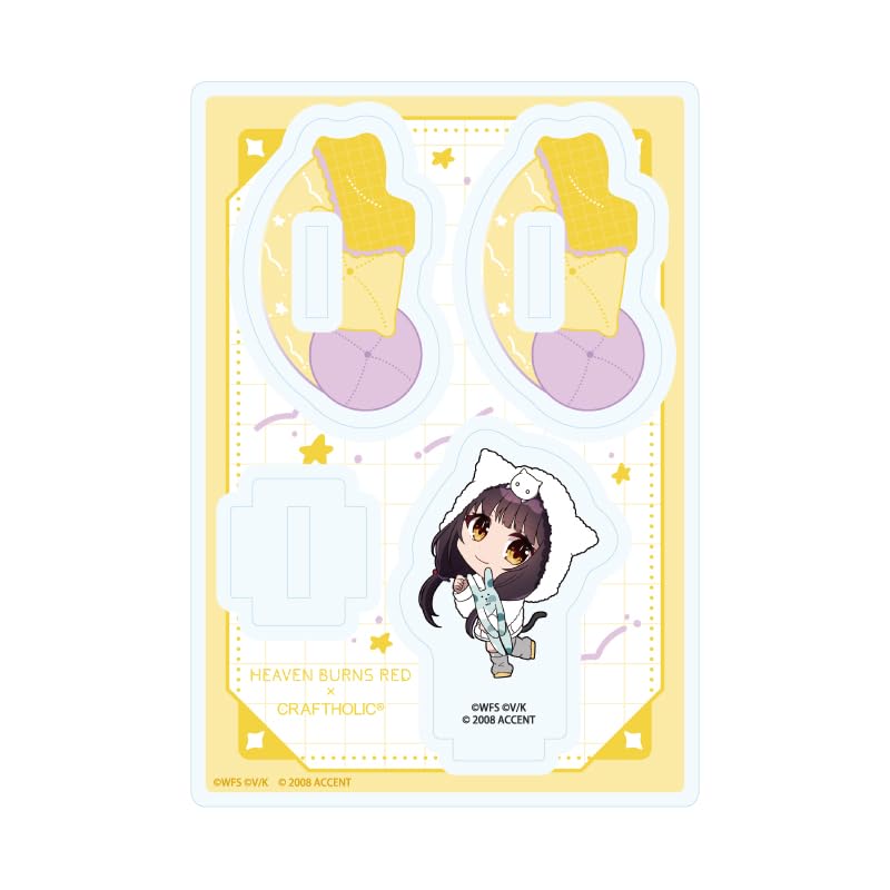 朝倉可憐 4種　クッション　　イラストボード　ヘブンバーンズレッド　アクスタ Amazon.co.jp: ヘブンバーンズレッド x CRAFTHOLIC 05 朝倉可憐[コラボ