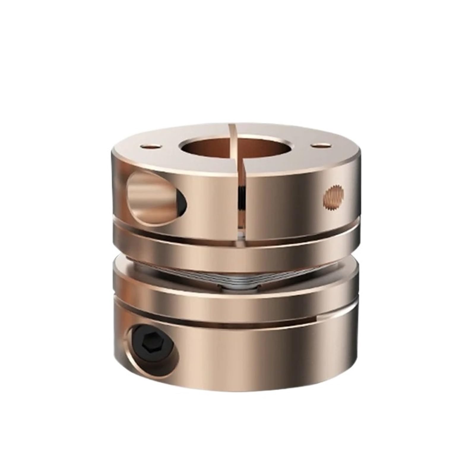Acoplamiento de diafragma Acoplamiento de Eje de Motor Flexible LD D82L68 Alto par(LD1-B-D82L68-15X15)