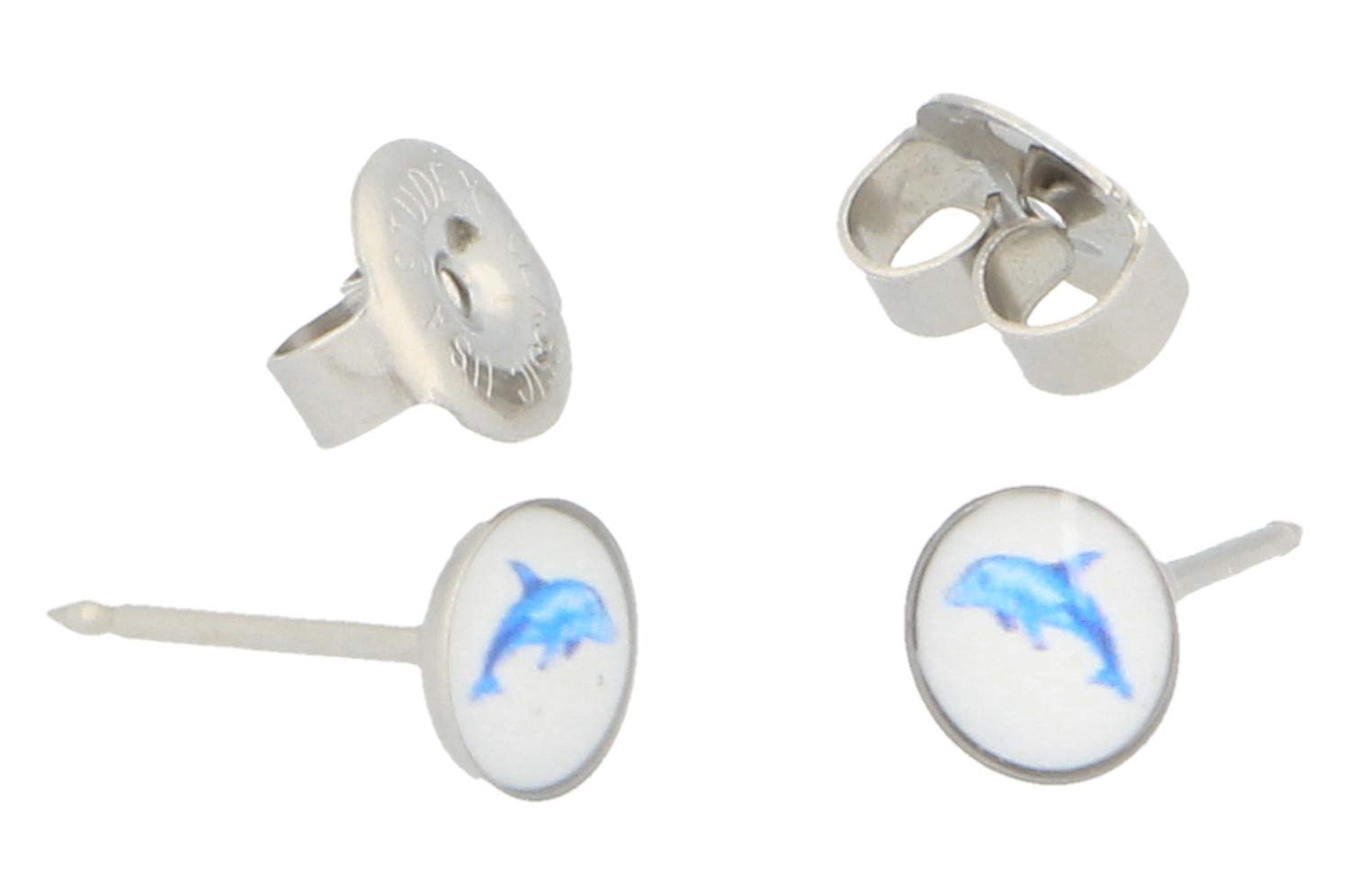 Studex Erstohrstecker Chirurgenstahl mit Delfin