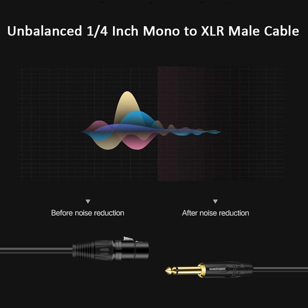 Microphone Cables 25FT/7.5M