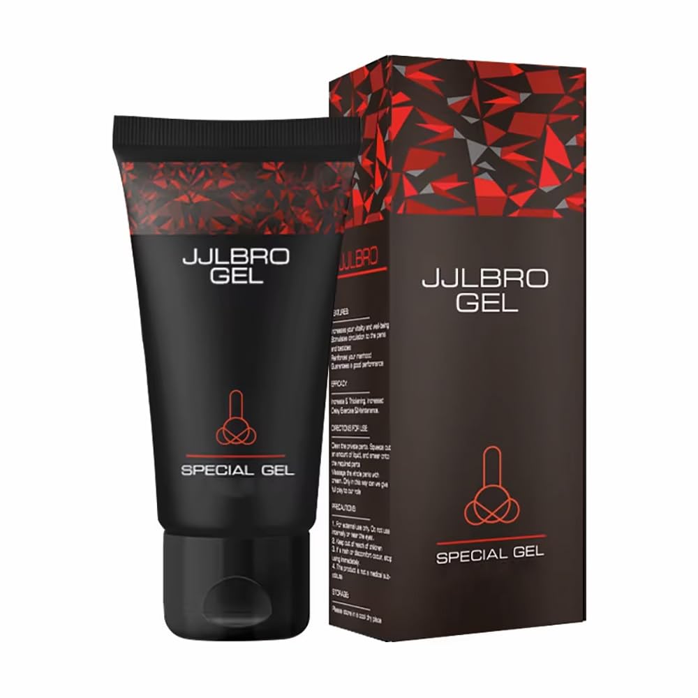 Male Enhancement Cream for Men, Body Oil for Private Part, Men's Re-Vitalize Enlargement Cream, Enhance Size and Performance – Get Bigger Thicker and Stronger (JJLBRO Special Strength Gel)