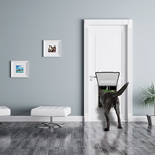 Large Breed Locking Pet Door – 14.5" X 12" Opening With Hard Plastic Flap By Weebo Pets #TOP4