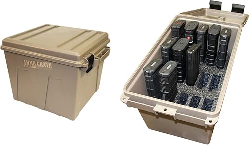MTM Case-Gard ACR12 Caja de municiones - Dark Earth & MTM TMC15 Tactical Mag Can