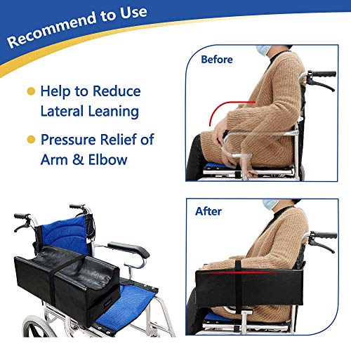 Buying Guide AOSSA Wheelchair Armrest Pads Arm Trough for Wheelchair