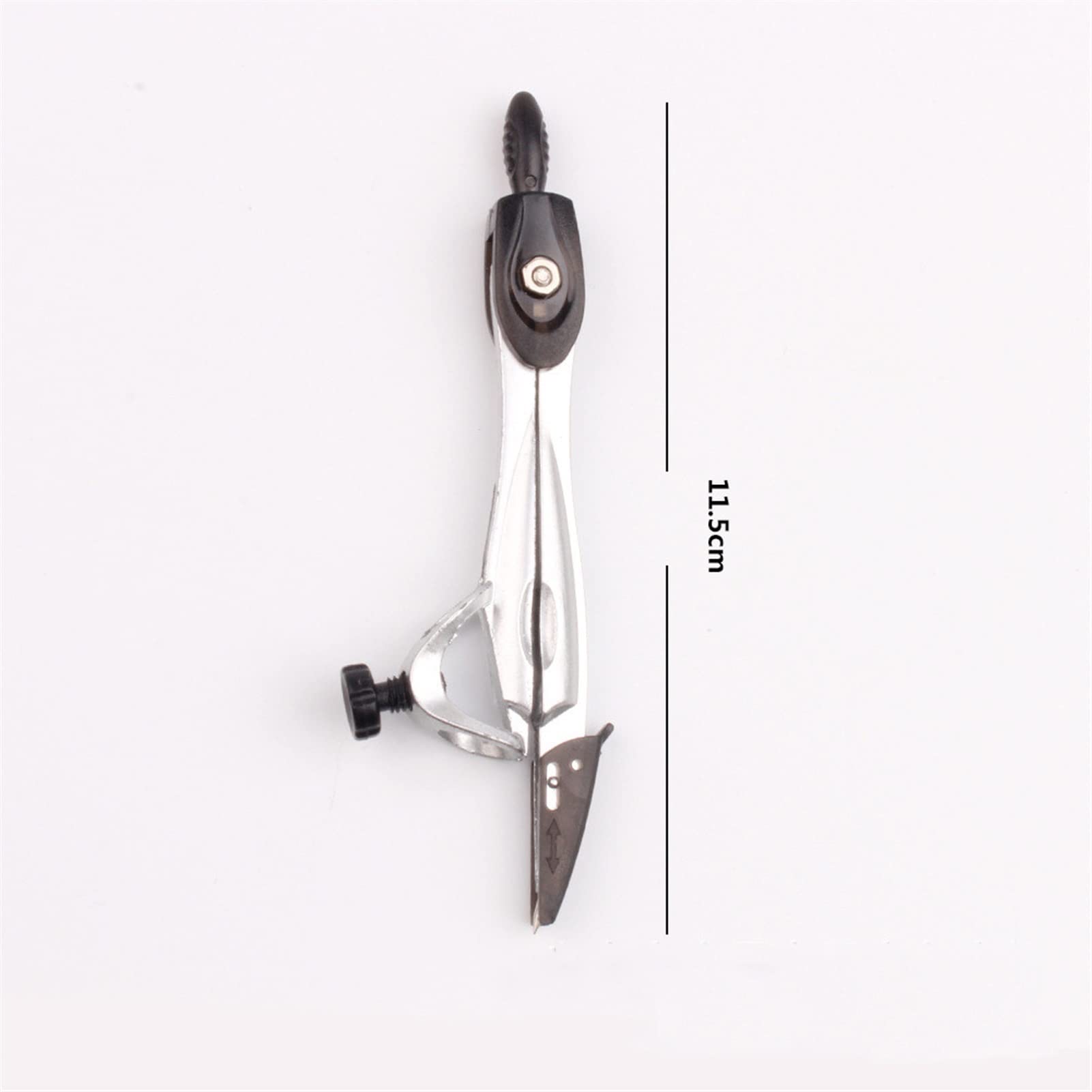 Math Compass Metal Drawing Compass Geometry Compass and Protractor Set Ruler Compass Math Drafting Tool School Office Stationery Compass School (Color : Black)
