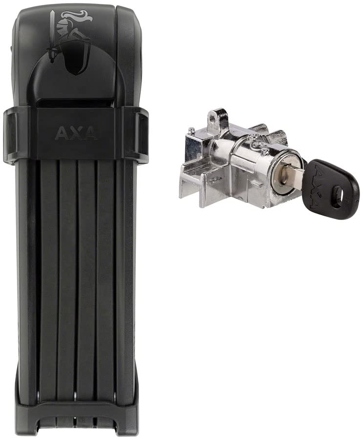 AXA 85 Folding Lock w/Bosch Battery Pack Lock Tube Style Bottle Cage Mount