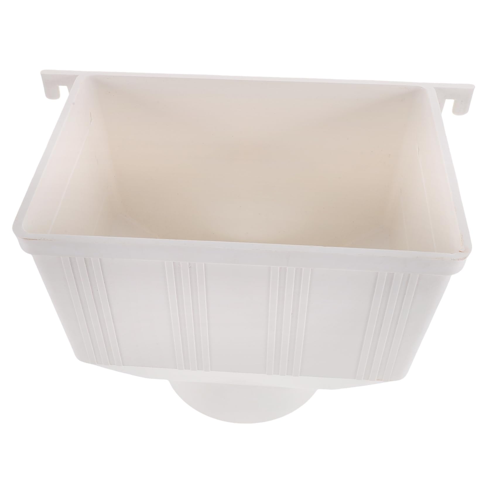 shunt bucket white rain diverter kit tray extension plastic steering gear rain water collection funnel Downspouts trains Water bucket connector