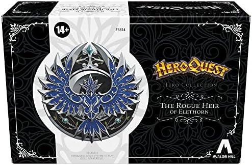 Hasbro Gaming HeroQuest Hero Collection The Rogue Heir of Elethorn Figures, Detailed Miniatures, Requires HeroQuest Game System to Play, 14+ Years