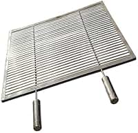 Grelha Uruguaia Aramada 55x45cm Inox 304 Churrasco Parrilla