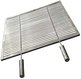 Grelha Uruguaia Aramada 55x45cm Inox 304 Churrasco Parrilla