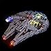 Produktbild YOU339 LED Licht Set für Lego Star Wars Millennium Falcon 75192, Batteriebetriebene LED Leuchte, BAU Baustein Building Block Zubehör Toy Kit (nur LED enthalten)