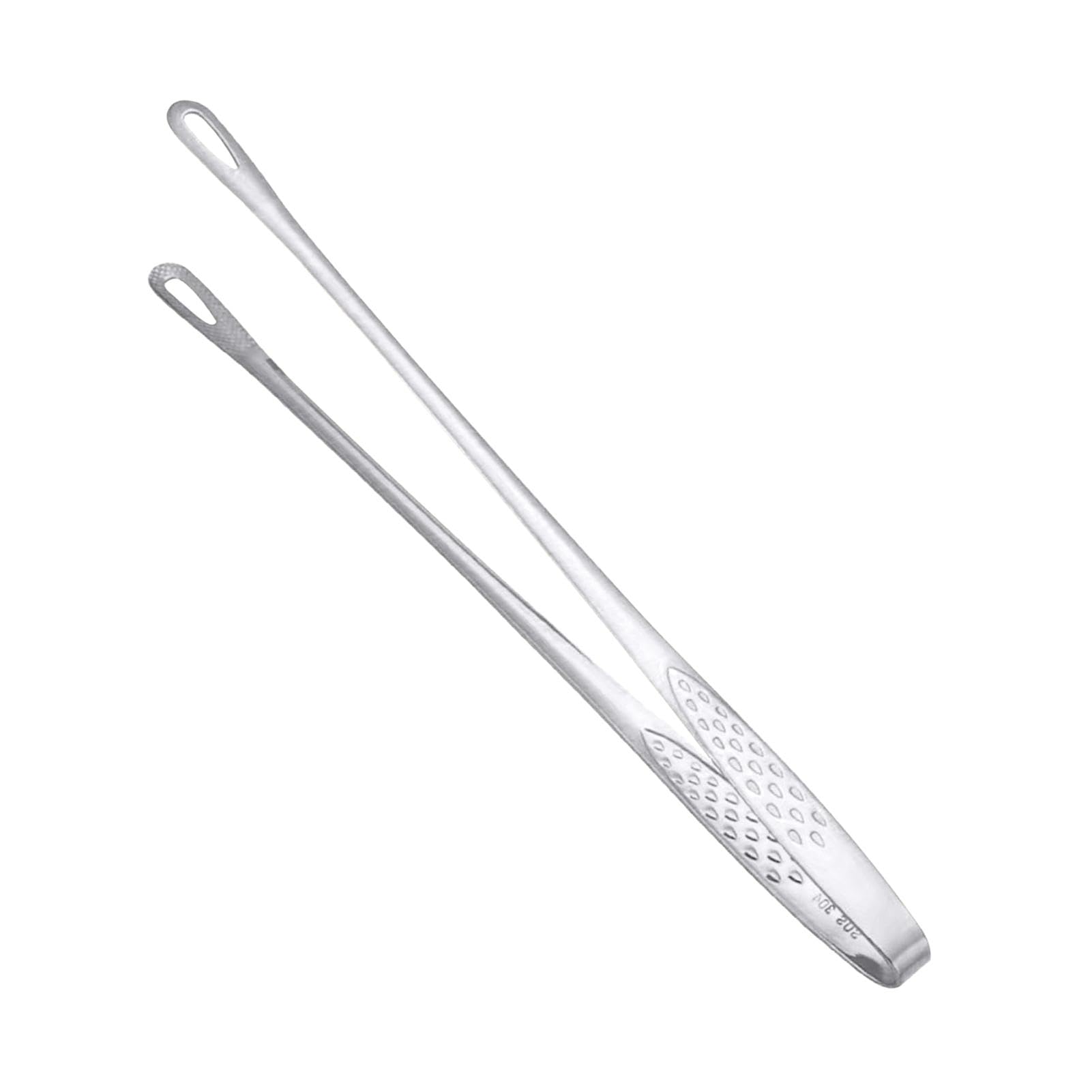 Szczypce do grilla, klipsy do grilla ze stali nierdzewnej kuchenne domowe klipsy do grilla kiełbasa hot dog szczypce do steków z antypoślizgowym uchwytem 24/28 cm wielofunkcyjne szczypce do pieczenia