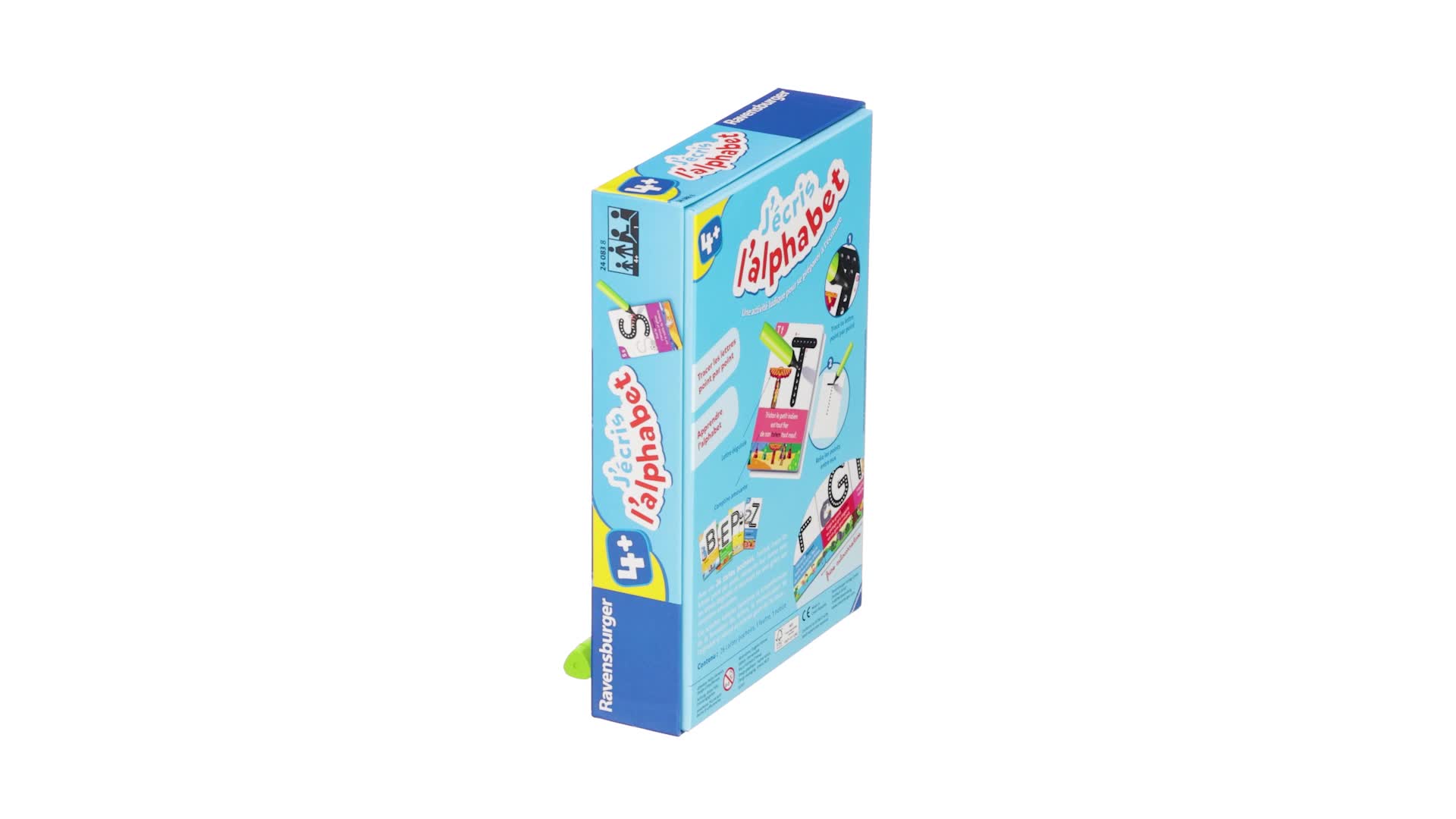 Ravensburger J'écris L'Alphabet | Jeu Éducatif 4 Ans | Apprentissage Lettres | Lot De 2
