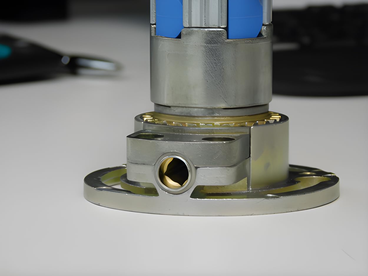 Rollladengetriebe, Kegelradgetriebe für Rolladen Kittelbergerwelle 42mm, Kurbelgetriebe mit Untersetzung 3:1, Antrieb Innenvierkant Freilauf Links