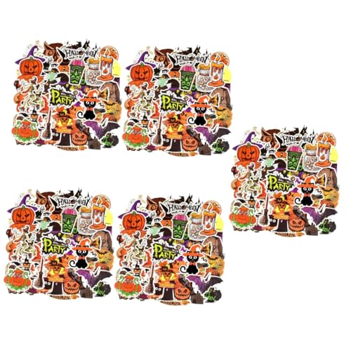 Pegatinas Halloween fáciles de pegar para personalizar álbumes y objetos sin dejar residuos