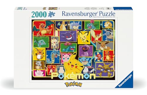 Puzzle 2000 pièces : Pokémon Lumineux Ravensburger France - vue 3