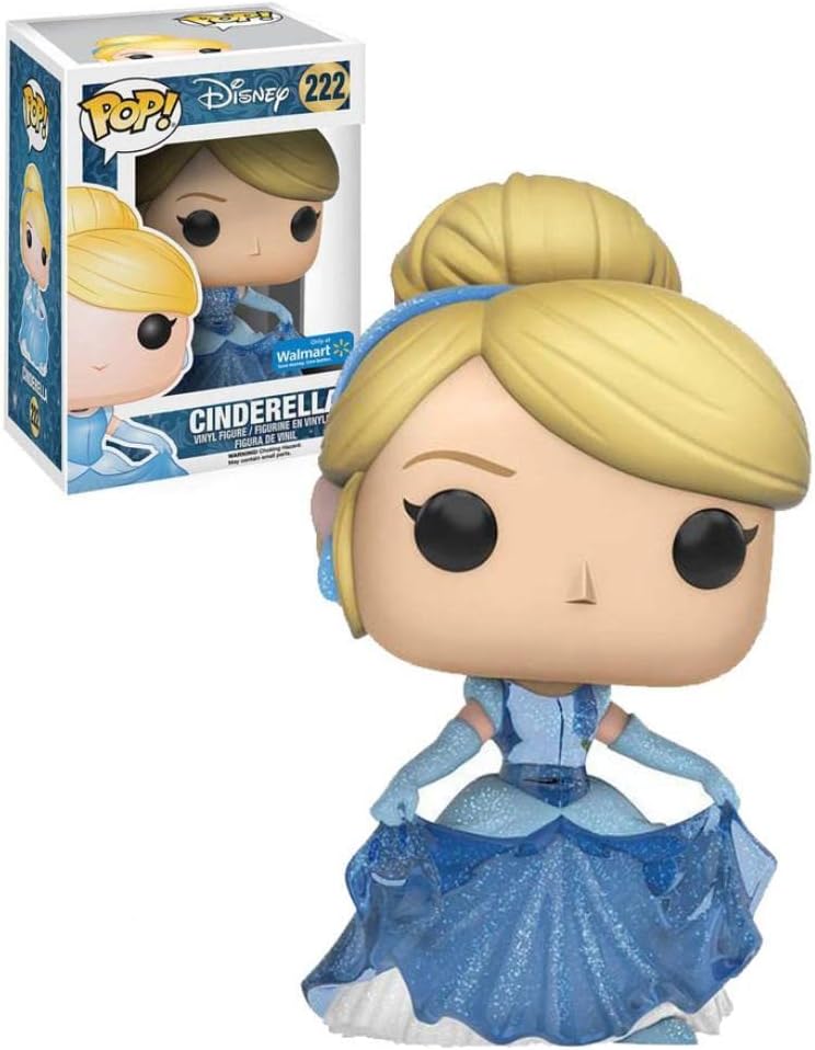 Funko Disney Cinderella #222 (Sparkle Dress Exclusive) - Pop! Vinyl Figure - Blue