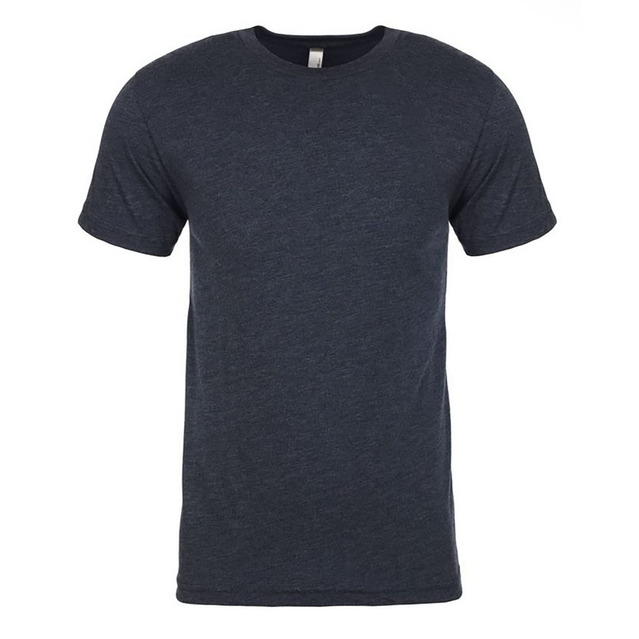 Next Level Men's Vintage Navy Tri-Blend Crew Neck T-Shirt (S) (Vintage Navy)