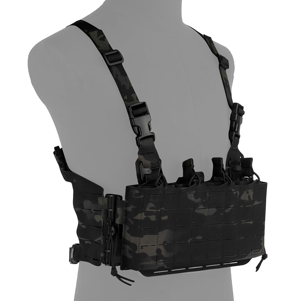 Amazon | WOSPORT RONIN Assaulterタイプ チェストリグ MCBK