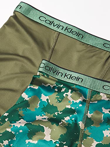 Image of Calvin Klein Kids Boys' Performance Boxer Brief Underwear 2-Pack