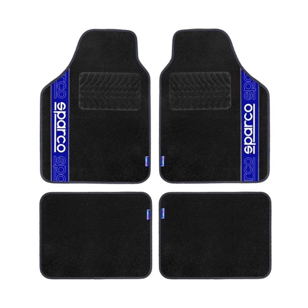 Sparco Blau F510 Schwarz/Blauer Teppich Teppich