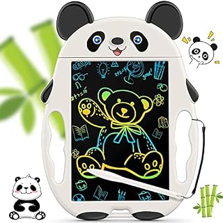 Accwork Kids Drawing Pad, 8.5'' LCD Writing Tablet, Panda Doodle Board with Eye-Protecting Colorful Screen, Educational Kids Toys for 2 3 4 5 6 Year Old Boys and Girls Christmas Birthday Gifts