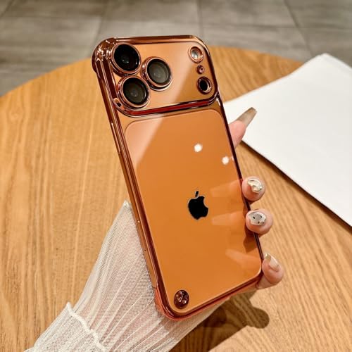 Coque iPhone 17 Pro Max orange transparente pour sublimer votre style urbain au quotidien