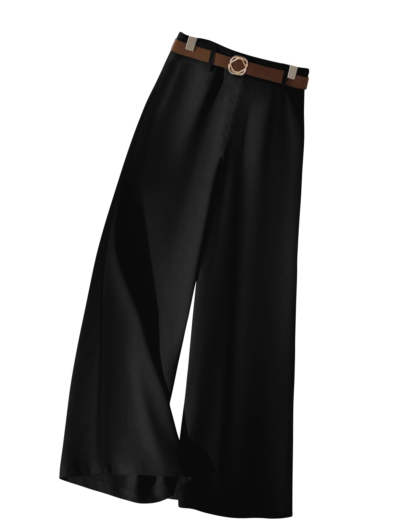toochki Trousers for Woman Pants Women's Formal Office Korean | Black Track Pant Beige| Straight | Cotton Spandex Stretchable Trouser | High-Waisted Bottom Wear-picture-56