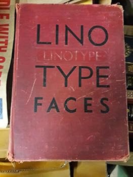 Hardcover LINOTYPE FACES - Specimen Book