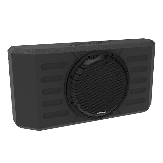 STINGER Swing GateMounted 12” Custom Loaded Subwoofer Enclosure for