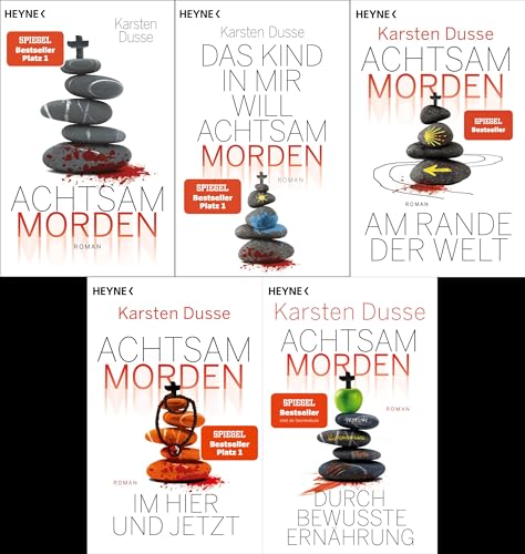 Bild: Karsten Dusse: Achtsam Morden-Reihe Band 1-5 + 1 exklusives Postkartenset f�r 65,00 EUR bei amazon.de