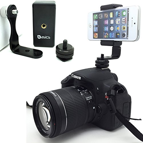 Dslr Hot Shoe Flash Camera Smartphone Live Recording Mount W/360º Rotation Thumb Screw For Apple Iphone 14 13 12 Pro Max Se Samsung Galaxy S23 S22 One Plus #TOP1