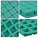 BUSOHA Square Caramel Candy Molds Silicone,40 Cavity Non-Stick Square Silicone Molds with 1 Droppers for Gummy,Chocolate,Hard Candy, Butter, Ice Cube, Dog Treats
