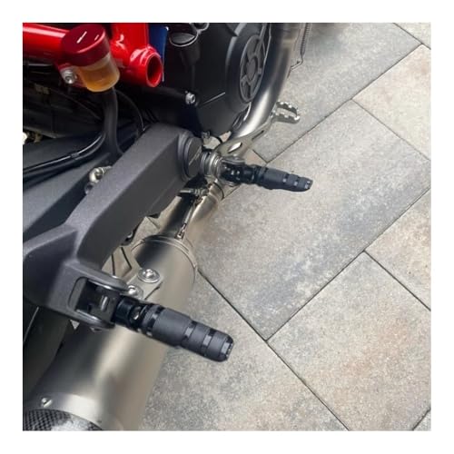 Repose-Pieds Moto Avant Pivotant Cale-Pied Conducteur Scrambler Monster