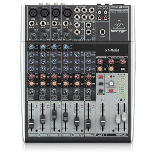 BEHRINGER XENYX 1204-USB MIXER PASSIVO 12 INGRESSI