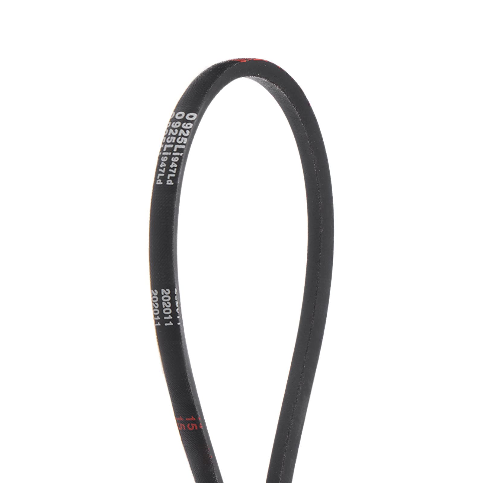 sourcing map O-925 V-Belts Drive Belt 925mm Inner Girth 10mm Width 6mm Height Rubber for Power Transmission