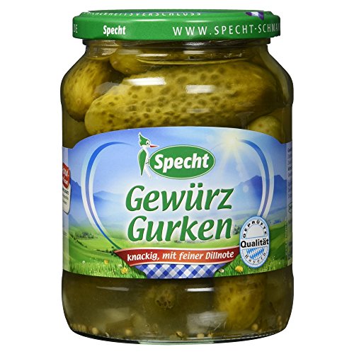 Specht Gewürzgurken 670 g Abtropfgewicht 360 g