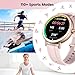 Smart Watch for Women Answer/Make Call, 1.27'' HD Screen Fitness Watch with Heart Rate/Sleep/Stress Monitor, New Smartwatch with 110+ Sport Modes, IP68 Waterproof Activity Tracker for Android iOS/Pink