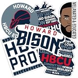 Desert Cactus Howard Bison Sticker Car Decal (T2-HBCU D)