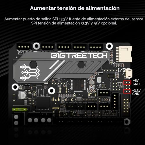 Placa SKR Mini E3 V3.0 de 32 bits silenciosa con BLTouch para Ender 3 4