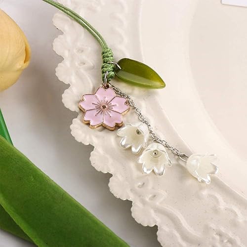 Miniatura 4 de Llavero con dije para teléfono, adornos colgantes para llaves, cuerda para colgar, decoración para llaves, llaveros para auriculares, correa para