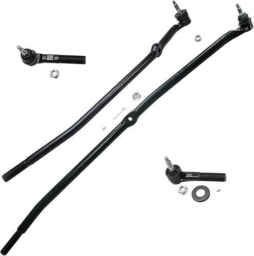 Miniatura 29 de Detroit Axle - 4 barras de acoplamiento delanteras para Hyundai Elantra Forte Koup Forte5, 4 extremos de barra de acoplamiento interiores y