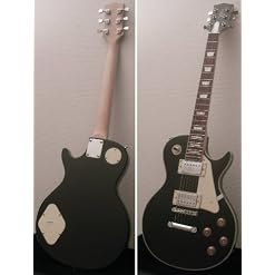 Guitare Electrique Noire Type Les Paul Avec 2 Humbucker ~ Neuve & Garantie - Les Beatles, Paul McCartney, John Lennon, RIngo Starr, George Harrison Guitare Electrique Noire Type Les Paul Avec 2 Humbucker ~ Neuve & Garantie – Image 4